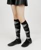 Sagseuei [5Pack] Basic 200N Argyle Knee Socks