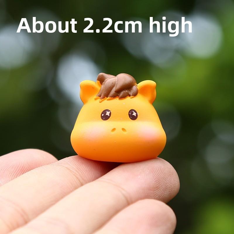 Resin Zodiac Chinese Animal Collectible Figures Desktop Decor Gift Display