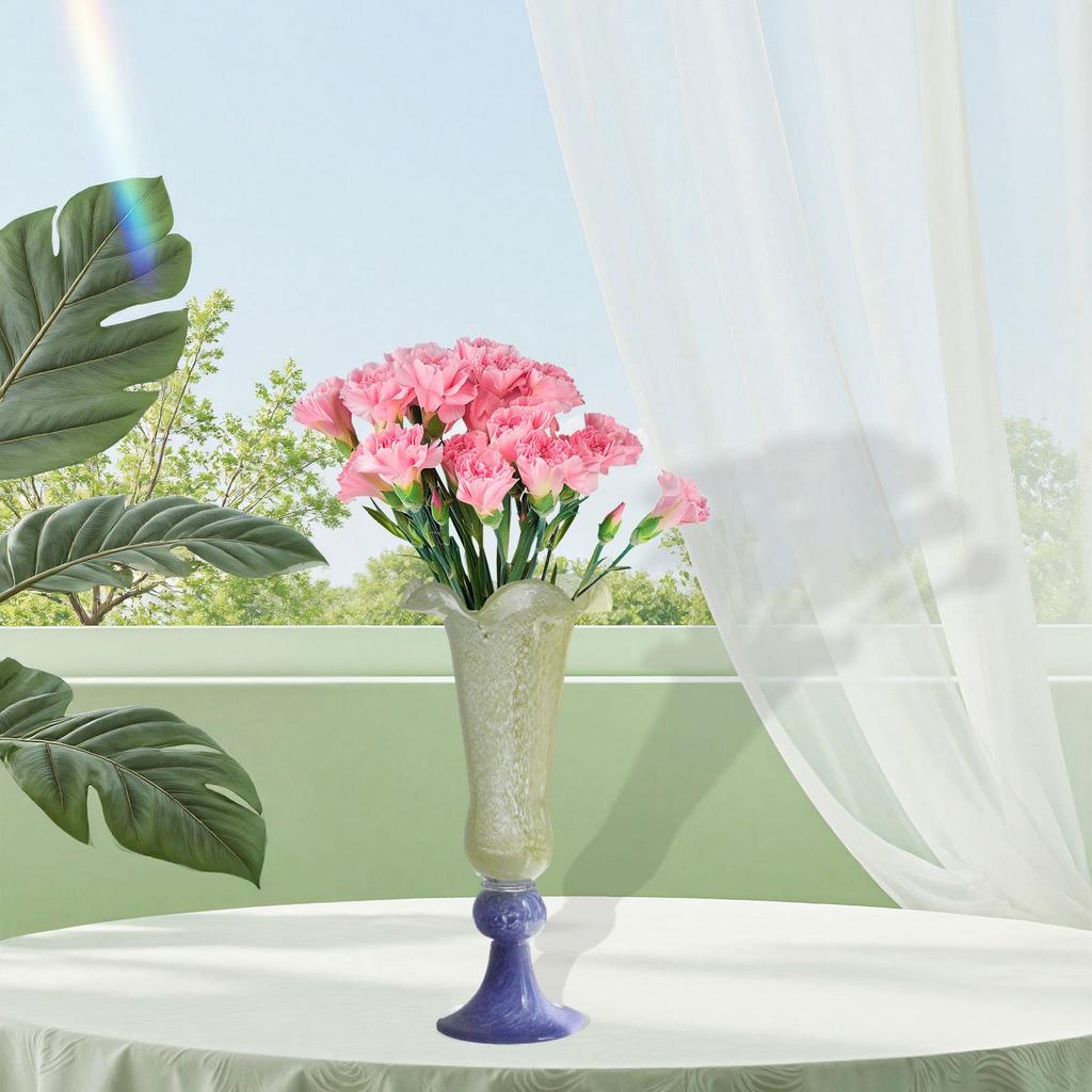 Vase Decoration Gift Statue Retro Flower Pot for Indoor Tabletop Living Room