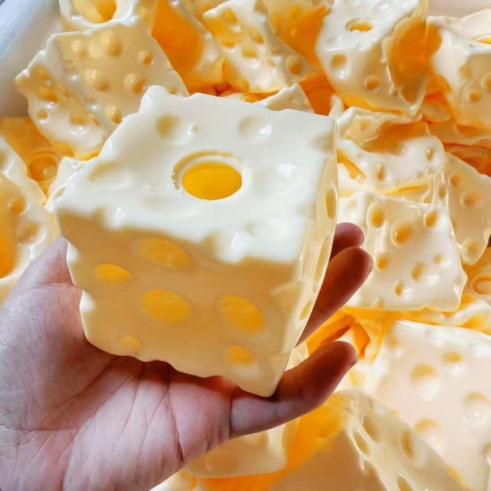 Soft TPR Cheese Ball Skin Flexible DIY Pressure Ball Kit Creative DIY Empty Ball Skin Kids Toy