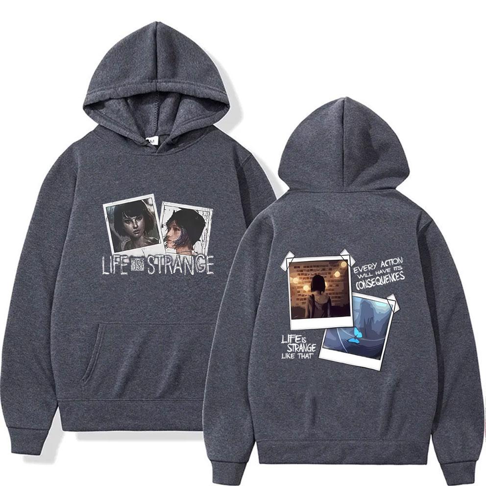 Hot Sale Game Life Is Strange Hoodie Unisex Casual Oversized Pullover Hoodies Unisex Player Lover Cosplay Hooded Sweatshirt