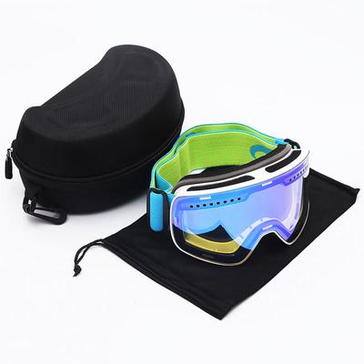 Mirror Anti-fog Custom Magnetic UV 400 Fashion Ski Goggles Double Layer Ski Glasses