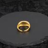 Saul Goodman Inspired Adjustable Open Ring Copper 24K Gold Plated Enamel Statement Jewelry Men Women Vintage Style