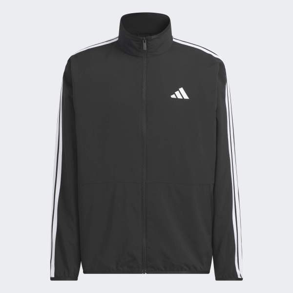 adidas 3 Striped Regular Fit Light Woven Track Top Kr8907