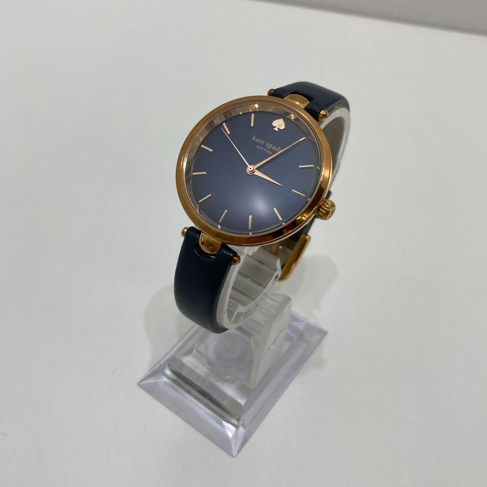 Used kate spade NEW YORK Kate Spade Quartz Watch KSW1157 Navy LIVE COLORFULLY