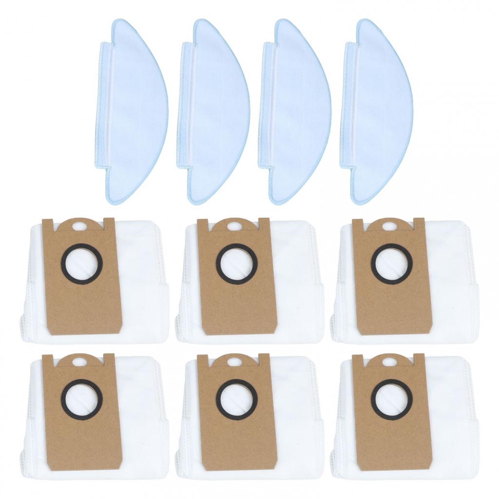 Dust Bags Kit Mop Cloths Kit Robot Vacuum Accessories
