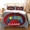 Copriletto Stampa a Tema Gamepad 3D Casa Biancheria da Letto Copripiumino Tessili Poliestere Confortevole Biancheria da Letto per la Casa
