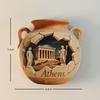 Griechenland, Parthenon-Tempel, Tonkrüge, Kreta, Santorini Kühlschrankmagnete Kühlschrankaufkleber Geburtstagsgeschenke Heimdekorationen