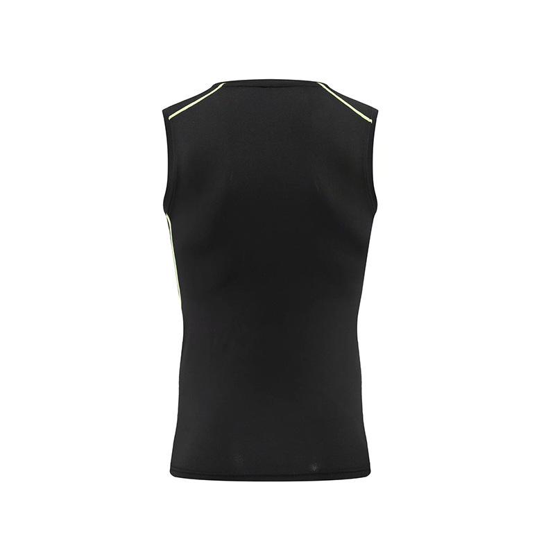 Men's Quick-Dry Sleeveless Compression Sports Vest for Running and Fitness
