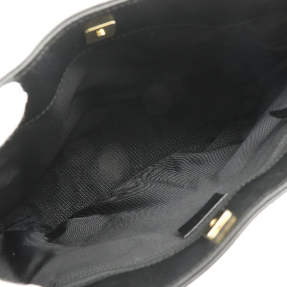 Gucci One Belt Schultertasche 001.4231 schwarz GG Canvas Damen Gebraucht