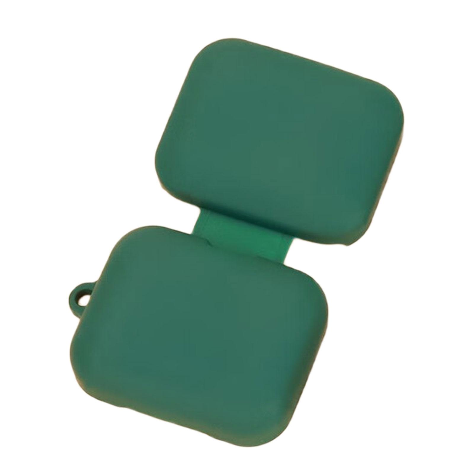 

Противоударный корпус для наушников, защитный моющийся чехол, нескользящий для Realme Buds Air 7 Pro, обеспечивает защиту от случайных падений темно серый