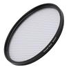 Junestar 82mm Streak Effect Digital Camera Filter Lens Cinematic Effect Lens Filter for Fujifilm Blue Streak