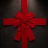 Christmas Bow Decoration Festive Hanging Holiday Door Ornament Easy to Use