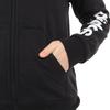 Adidas Essentials Linear Logo Hoodie ECK51 J130 Kids' Full-Zip Black/White (IC3584)
