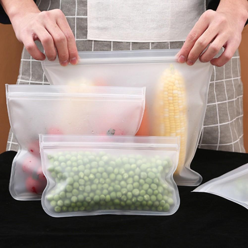 Storage Bags Fresh-keeping Bag Reusable Tasteless Freezer Bag Non-toxic