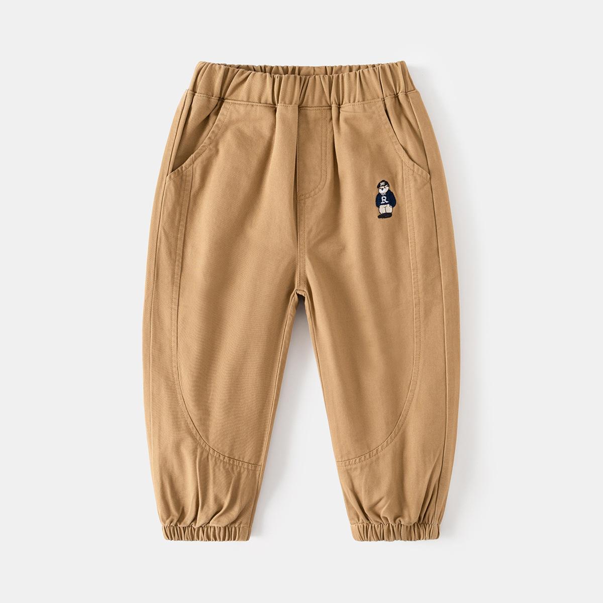 

Boys casual long pants autumn clothing spring and autumn new children s clothing 130cm