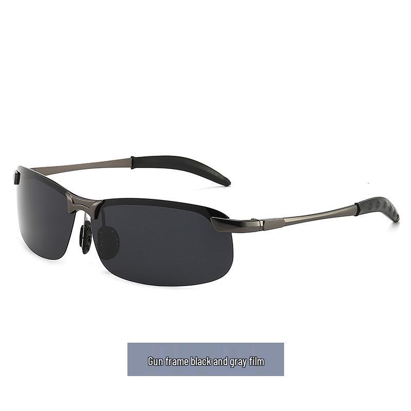 

Умные фотохромные солнцезащитные очки из цинкового сплава для рыбалки и велоспорта на открытом воздухе, защита глаз днем и ночью