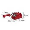Simulation Retro Mini Fixed Telephone 1:12 House Miniature Mini Phone Model Home Furniture Decor Ornament Statue Decoration