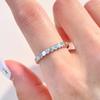 925 Sterling Silver Zircon Vintage Geometric Shape Rings For Women Gift Match Daily Party High Quality Fine Jewelry Accessories