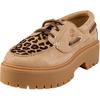 Timberland Comfortable Versatile Sailing Shoes Women Shoes Light-Brown A2GVFEN3