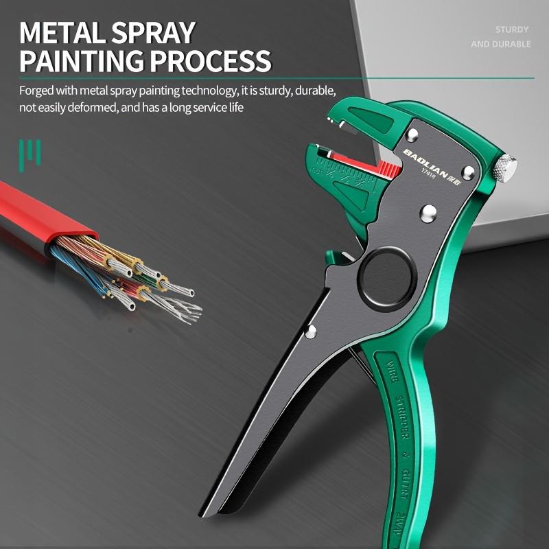 1 buc. Clește de dezizolat cabluri, electricieni, tragătoare de cabluri, clește multifuncțional de dezizolat tip cioc de rață, clește tăietor cioc de vultur,