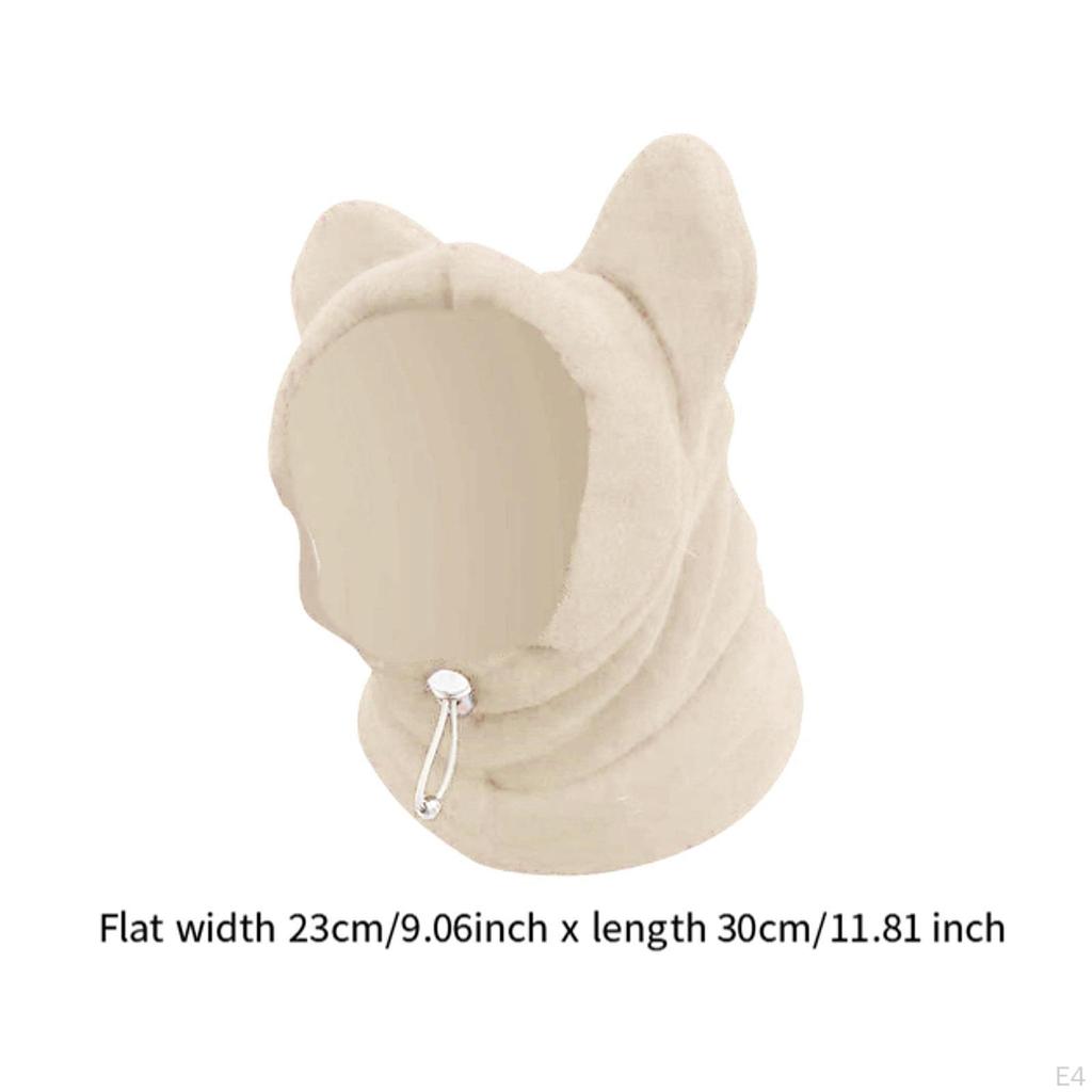 Wrap Adjustable Costume Windproof Dog Warm Hoodie for Pets Small Animal Puppy Kitten Outdoor