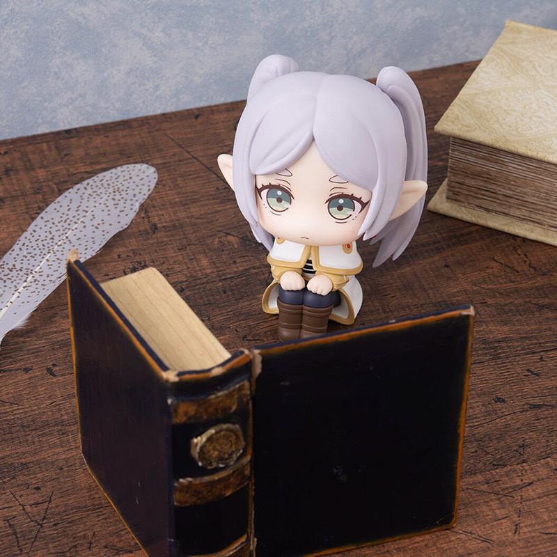 Frieren Beyond Journeys End Q Version Head Model Pvc Figurine Desktop Decoration For Fans