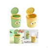 Mini Desk Trash Can Small Garbage Dustbin Tiny Countertop Waste Basket Bin for Table