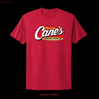 Raising Cane S T Shirt Logo Sizes 3XL Fast Food Restaurant Vintage Washed Breathable Homme Casual Fashion Stylish Streetwear