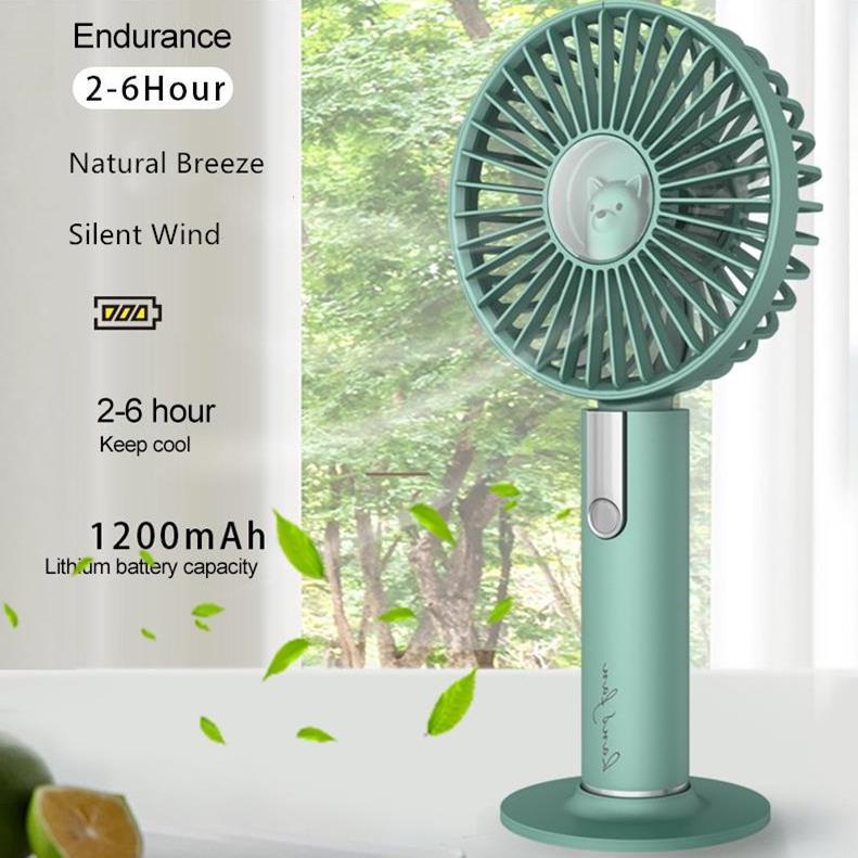 Hand Held Fan Desk Fan Portable USB Fan Mini Foldable Desktop Table ...
