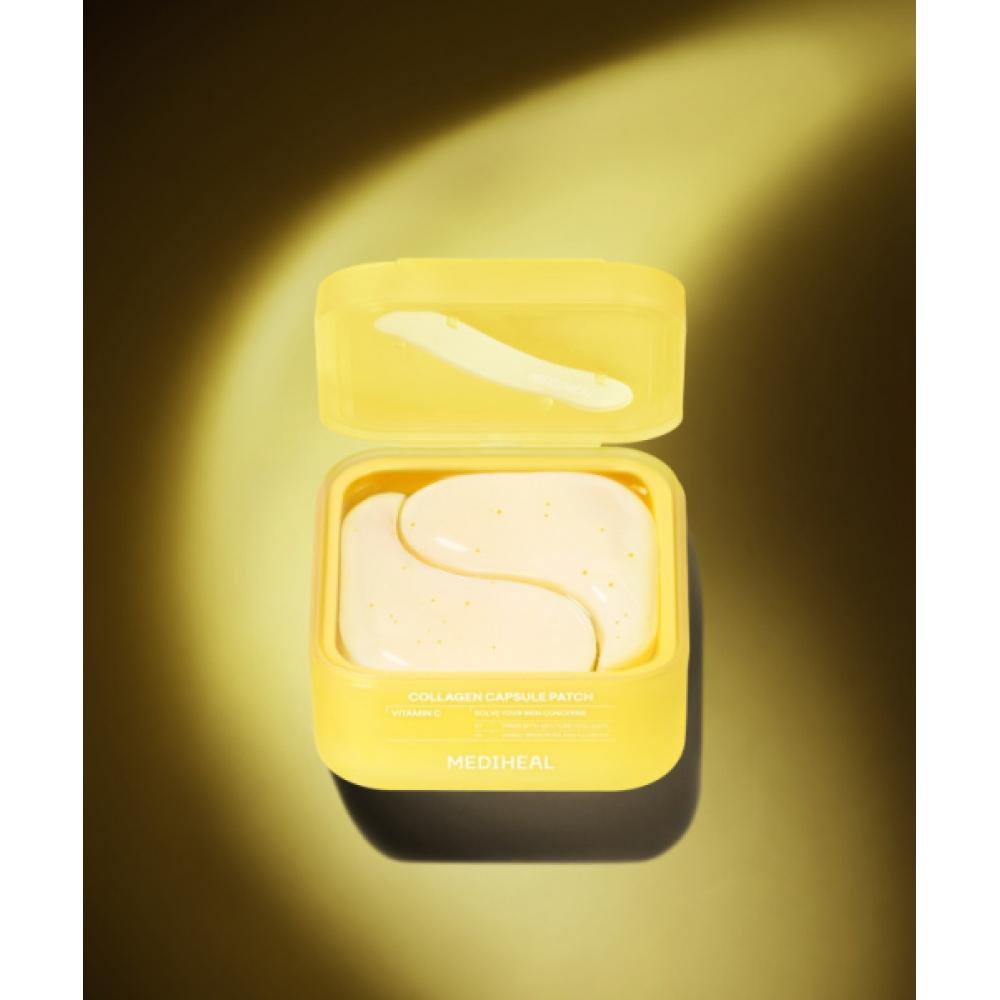 Mediheal Vitamin C Collagen Capsule Eye patCh 60 Sheets [whitening Blemishes] NONE