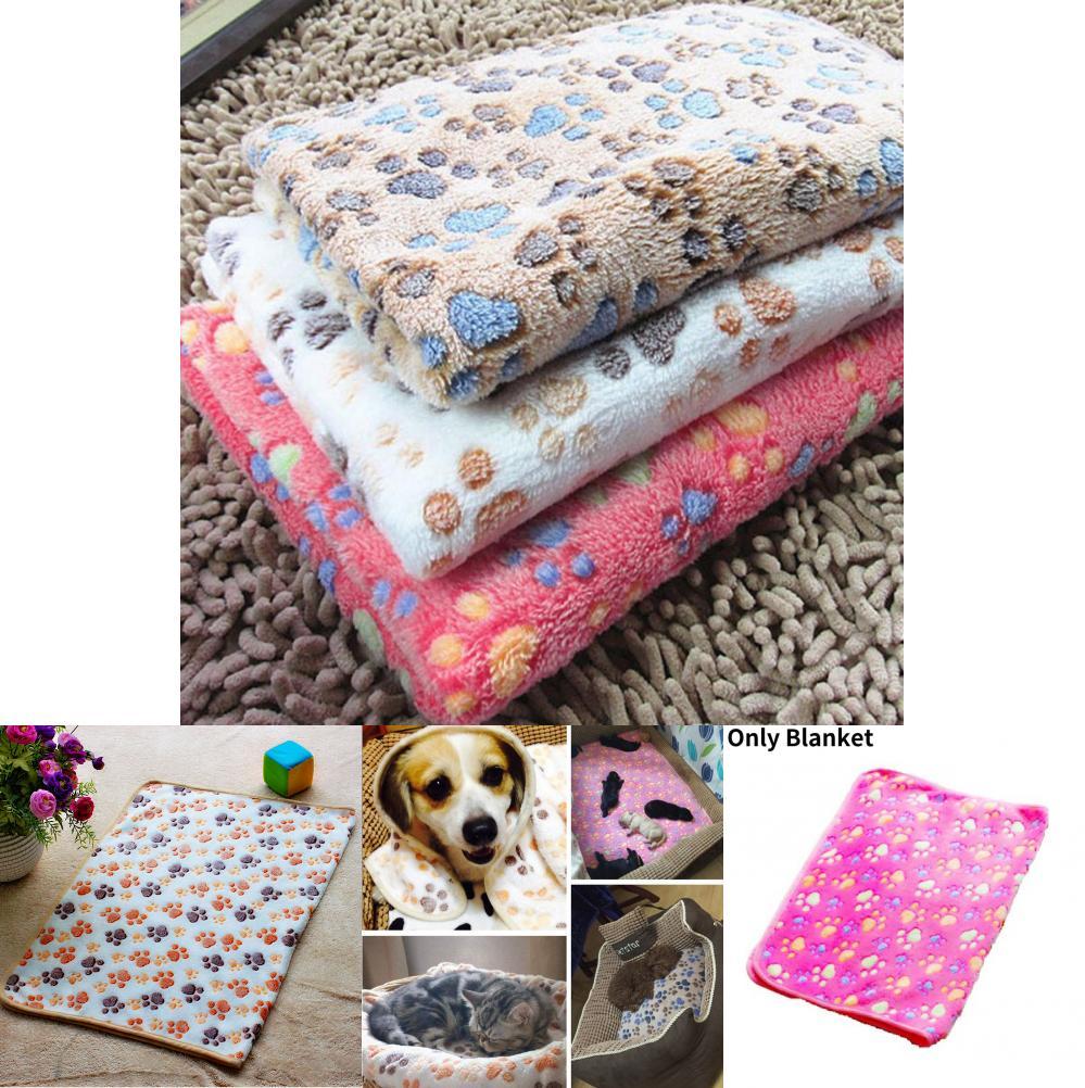 Cozy Plush Pet Blanket For Dogs Available In Multiple Colorful Designs And Sizes