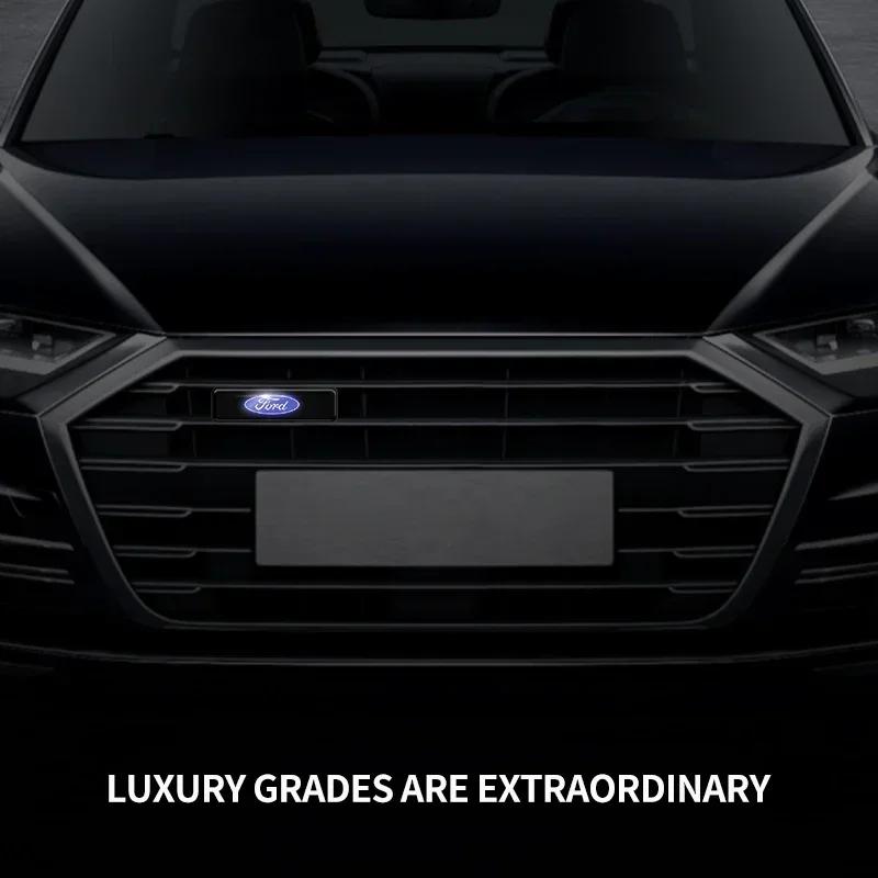 Nová 2026 Samolepka na auto Nová 2025 Horká Modifikované Světlo LED Dekorativní Světlo na Přední Mřížku Auta Pro Ford S Max Ford Focus Mk2 Mk3 Fie