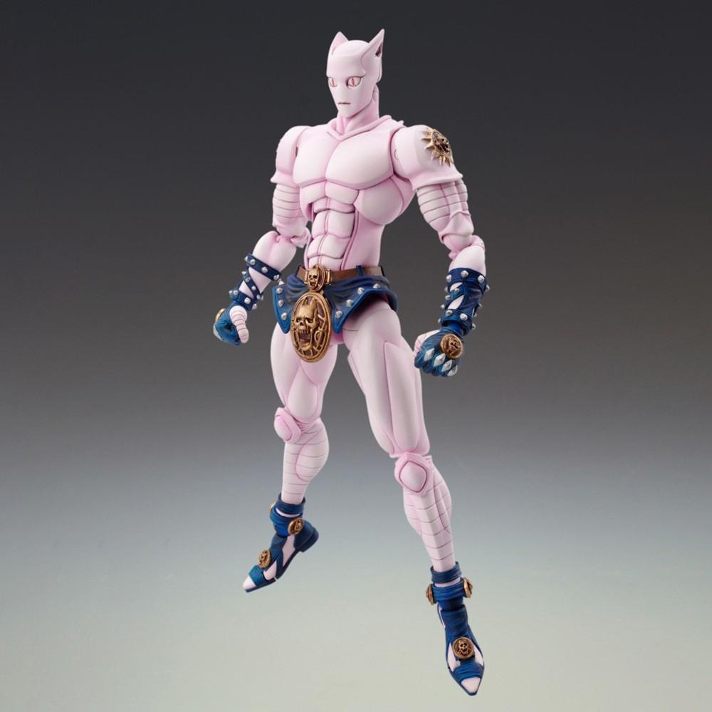 

Jojos Bizarre Adventure Killer Queen Second Action Figure With Movable Joints For Collectors And Fans рожевий