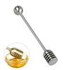 Honey Spoon Stainless Steel Spoon Long Honey Dipper Stick Syrup Server Serving Spoon Honeycomb Stick for Honey Jar Pot Tableware