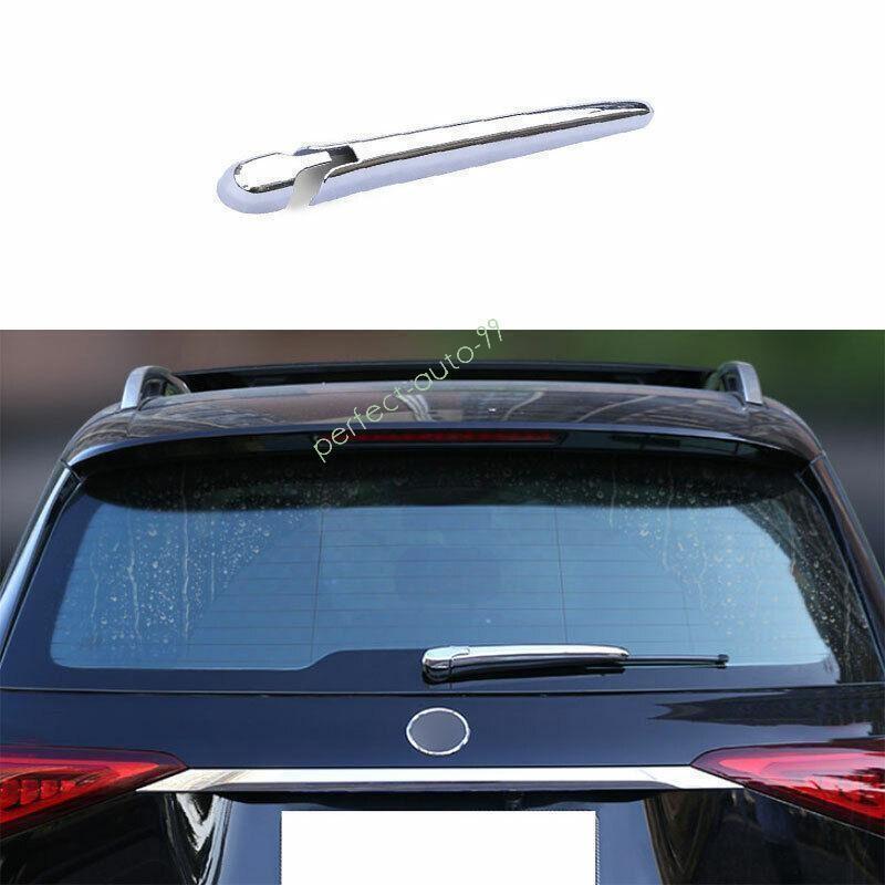 For Benz GLE GLS 2020-2023 2024 ABS Chrome Tail Rear Window Wipers Cover Trim 2X
