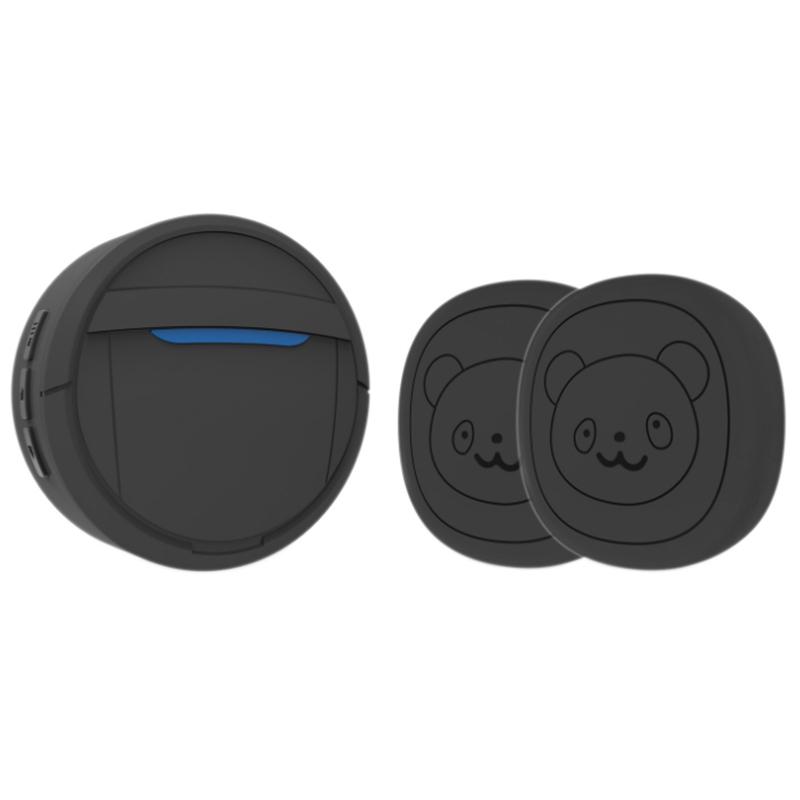 

Promotion! Pet Dog Doorbells Wireless Door Bell House-Training Multifunction Sensor Motion (Receiver & Transmitters) Training To чёрный