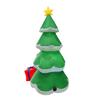 2.1M Inflatable Christmas Tree Luminous Toy Decorative Prop for Courtyard