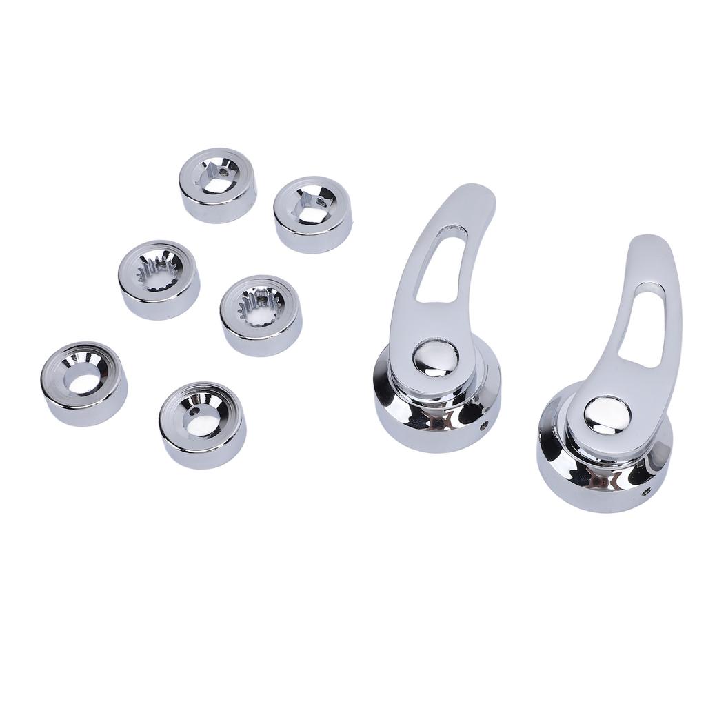 Fensterkurbelgriff-Set 3-1/2 Zoll Retro Aluminiumlegierung Auto-Fensterkurbel-Erhöhung für Kustom