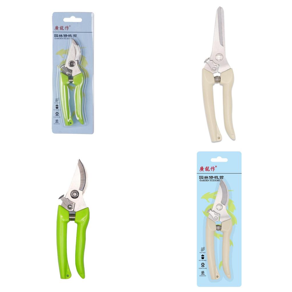 Garden Pruning Shears With Stainless Steel Blades For Fruit Picking And Tree Trimming