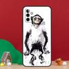 Cartoon Monkey Case For Samsung Galaxy A56 A33 A13 A36 A23 A52 A32 A12 A54 A34 A14 A16 A53 A15 A35 A55 A17