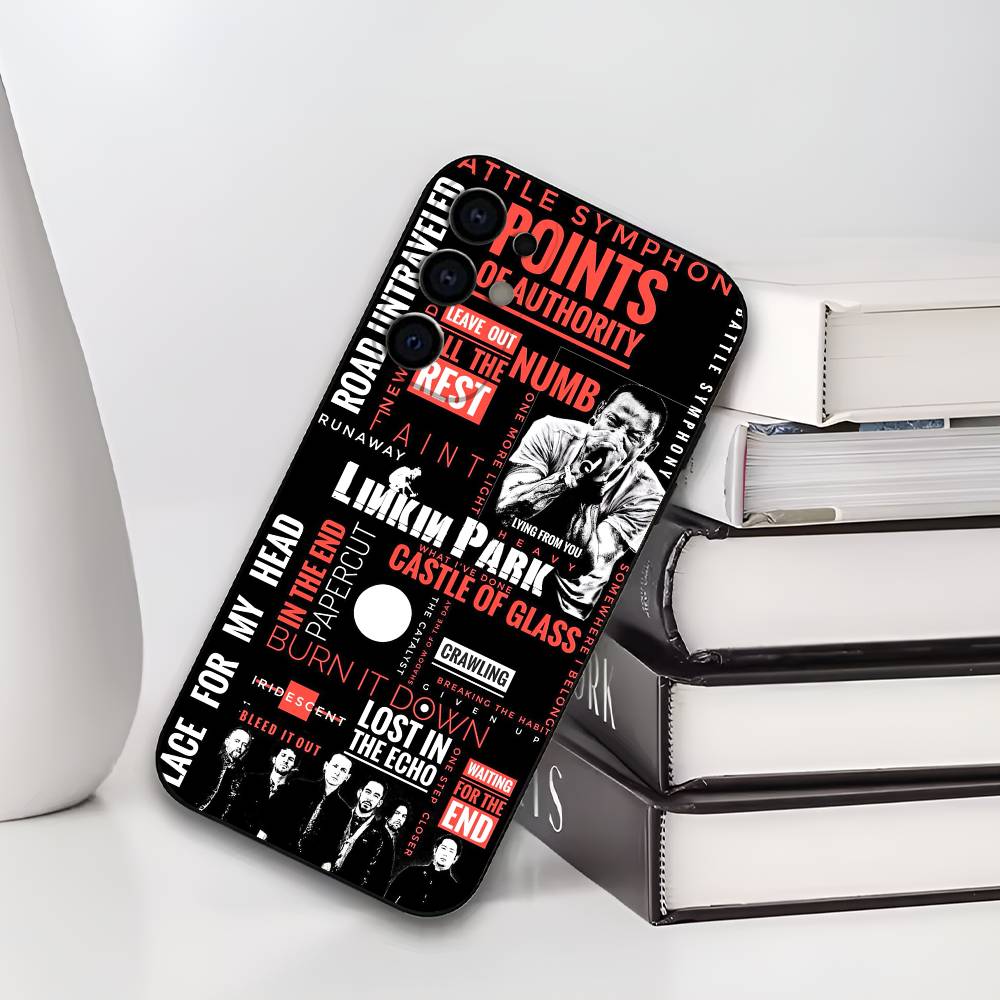 

L-LinkinS Rock P-Park Phone Case Silicone Soft For Samsung S25,S24,S21,S22,S23,S30,Ultra,S20,Plus,Fe,Lite Samsung S21Ultra