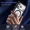 For MageSafe With Anti-Slip Stripes Heavy Defense Armor PC+TPU Case for IPhone 17 Pro Max 16 15 14 13 12 With Box OTT-Box Anti-fall Buffer Hard Cover