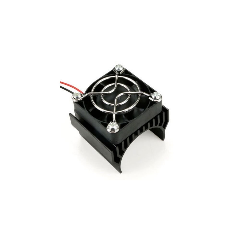 Metal Material Heat Sink 3660 Motor Motor Radiator Cooler Cooling Fan  1/10 Scale RC Cars