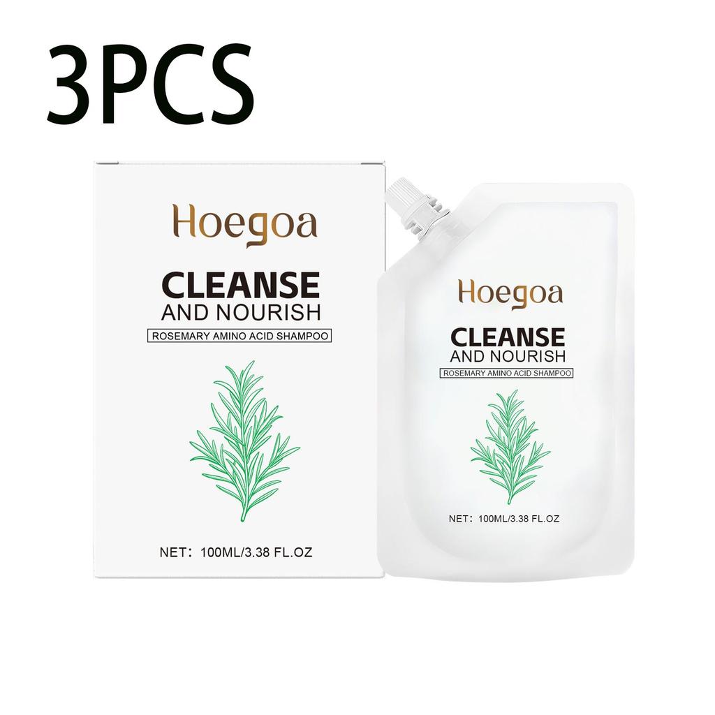Nourishing Pepairing Rosemary Shampoo Damage Hair Deep Cleansing Scalp Oil Control Growth Strengthening Root Volumizing Shampoo