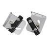 2Pcs Durable Easy To Install Hardware Accessory Repair Snare Drum Strap Mounting Rack with Screws Metal for Professional