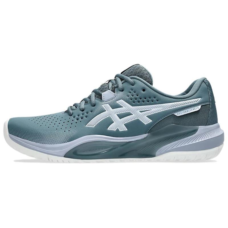 ASICS GEL-CHALLENGER 15 Men Low Top Tennis Shoes Grey Blue 1041A510-020 40