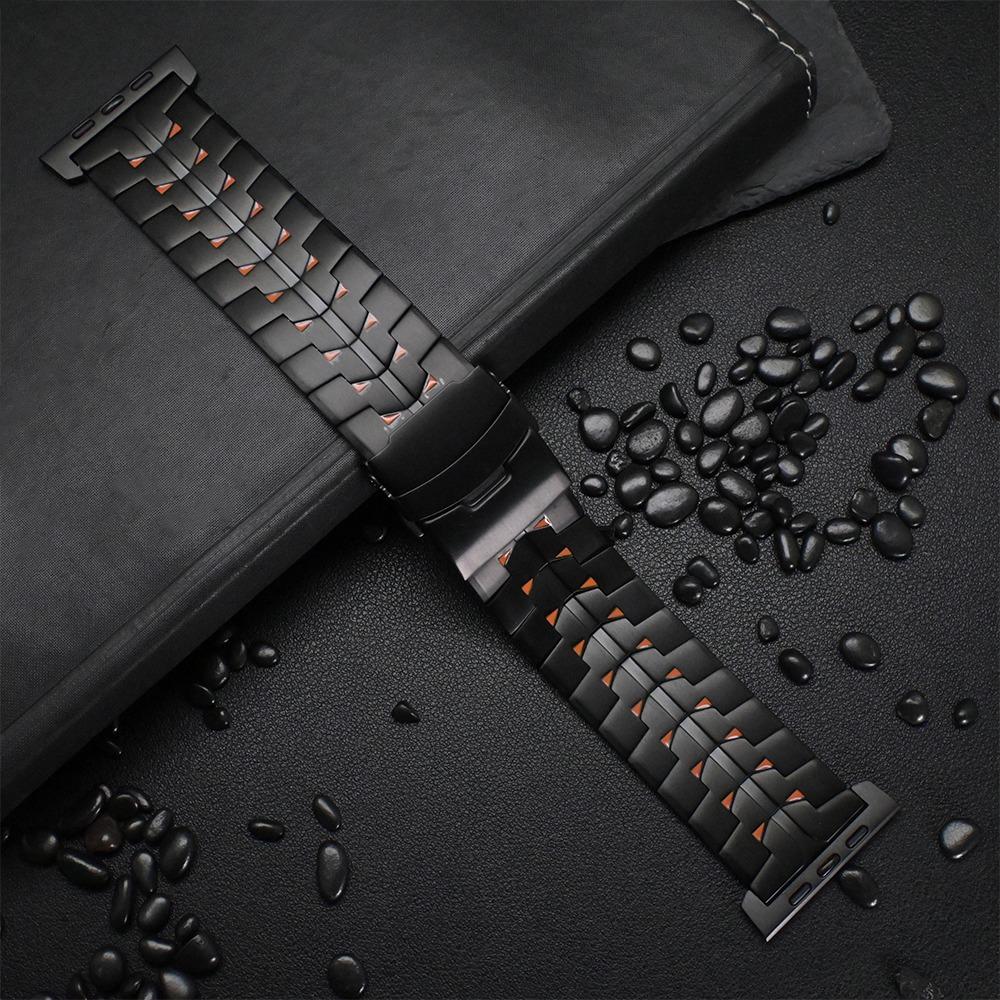 Luxury Titanium Alloy Band for Apple Watch Ultra 2 49mm Series 10 9 8 7 6 5 4 SE 46mm 45mm 44mm Quick Release 26mm Width Strap