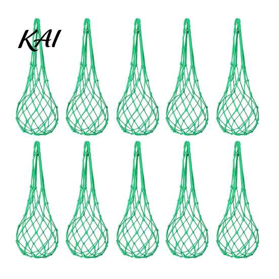 Heavy Duty Melon Hammock 10Pcs Watermelon Sling Nets, Weatherproof Reusable Holder Cantaloupe Support Mesh, Fruit Hammocks for Cucumber Vegetables UV