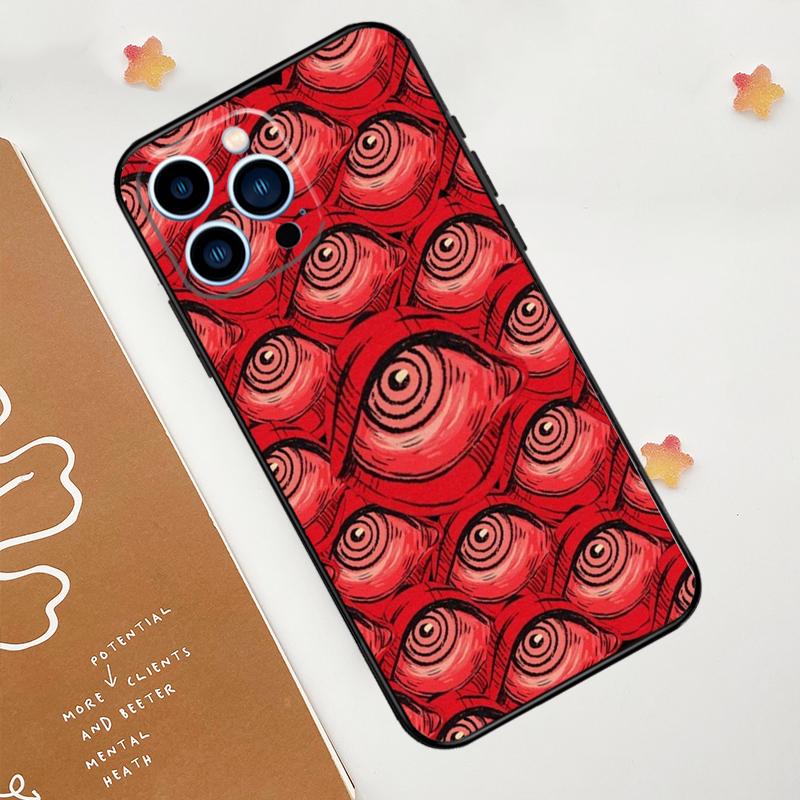 Scary Face Eyes Phone Case For iPhone 17 Pro Max 14 11 15 16 Pro Max 12 13 Mini 16 Plus 16e 17 Air Funda